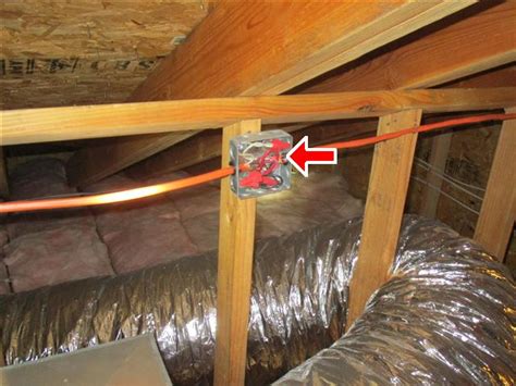 diy junction box in attic|are junction boxes legal.